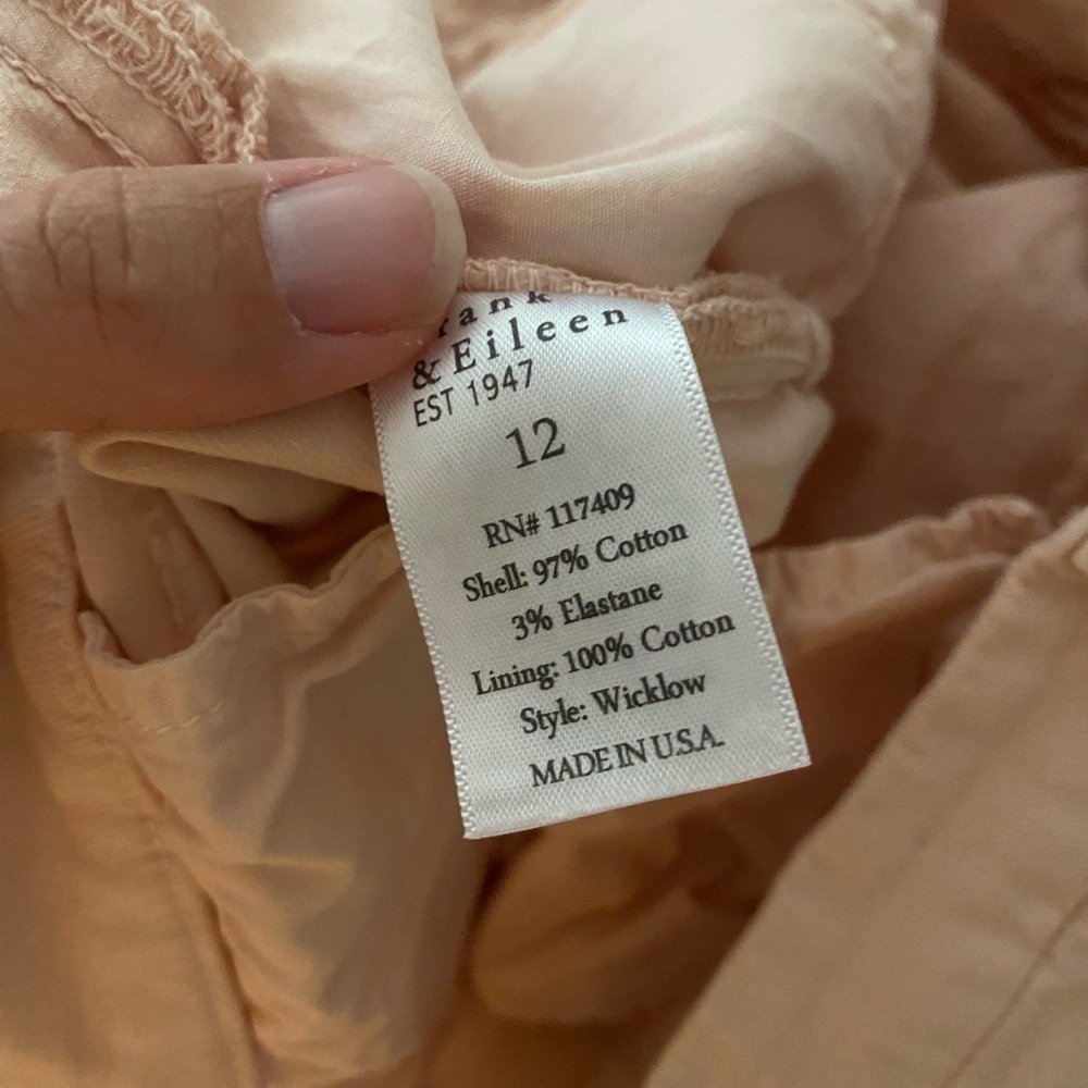Frank & Eileen Pink Ankle Cropped Pants - Picture 5 of 5
